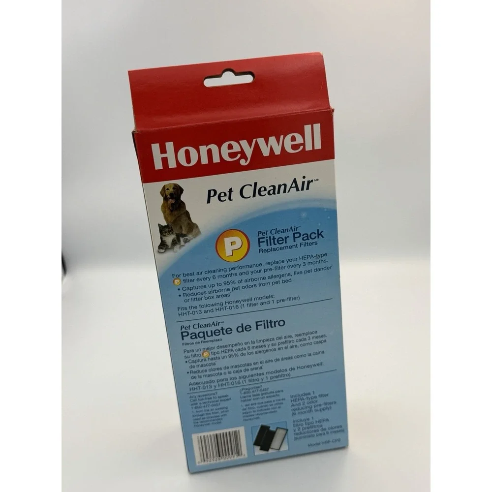 Honeywell Pet CleanAir Filter Pack HRF-CP2 HEPA Replacement Filters New